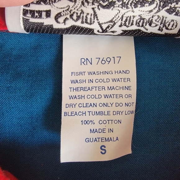 Vintage San Angelo Western Collection Sz S LS Shirt - Picture 6 of 7